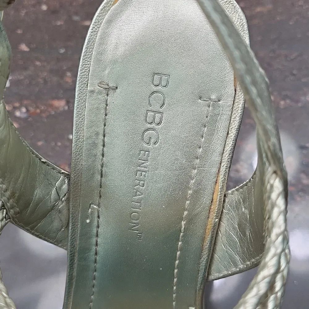 BCBGeneration Leopard Wedges - Picture 7 of 10